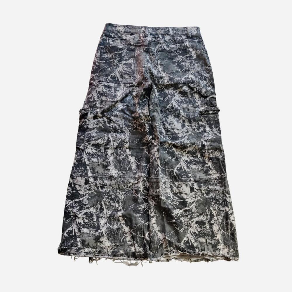 Refuge Baggy Wideleg Camo Carpenter Pants